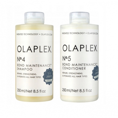 Olaplex Zestaw odbudowa szampon No.4 odżywka No.5