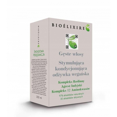 Bioelixire Gęste włosy Odżywka na wypadanie 300ml