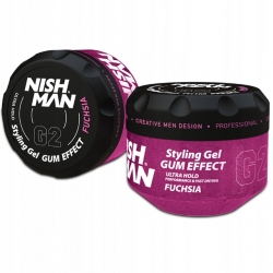 NISHMAN Gel G2 Ultra Hold Gum Effect Fuchsia 300ml