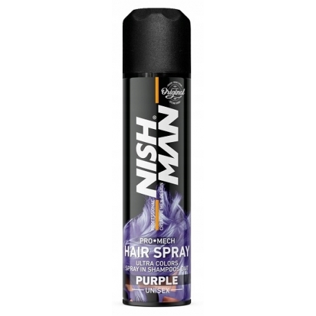NISHMAN COLOR Spray koloryzujący 150ml PURPLE