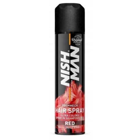 NISHMAN COLOR Spray koloryzujący 150ml RED