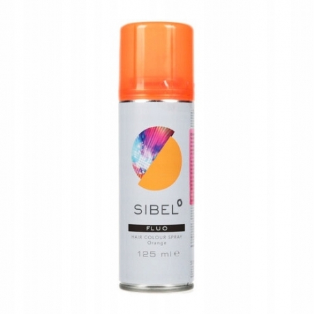 SIBEL Koloryzujący Spray FLUO ORANGE 125ml