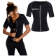 Koszulka neoprenowa pas do ćwiczeń fitness FIT4MED