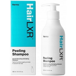 Hermz HairLXR Szampon-peeling p. wypadaniu 300ml