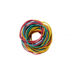 PONIK'S Gumki kolorowe do włosów duże CG011