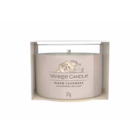 Yankee Candle WARM CASHMERE mini świeca szkło 37g